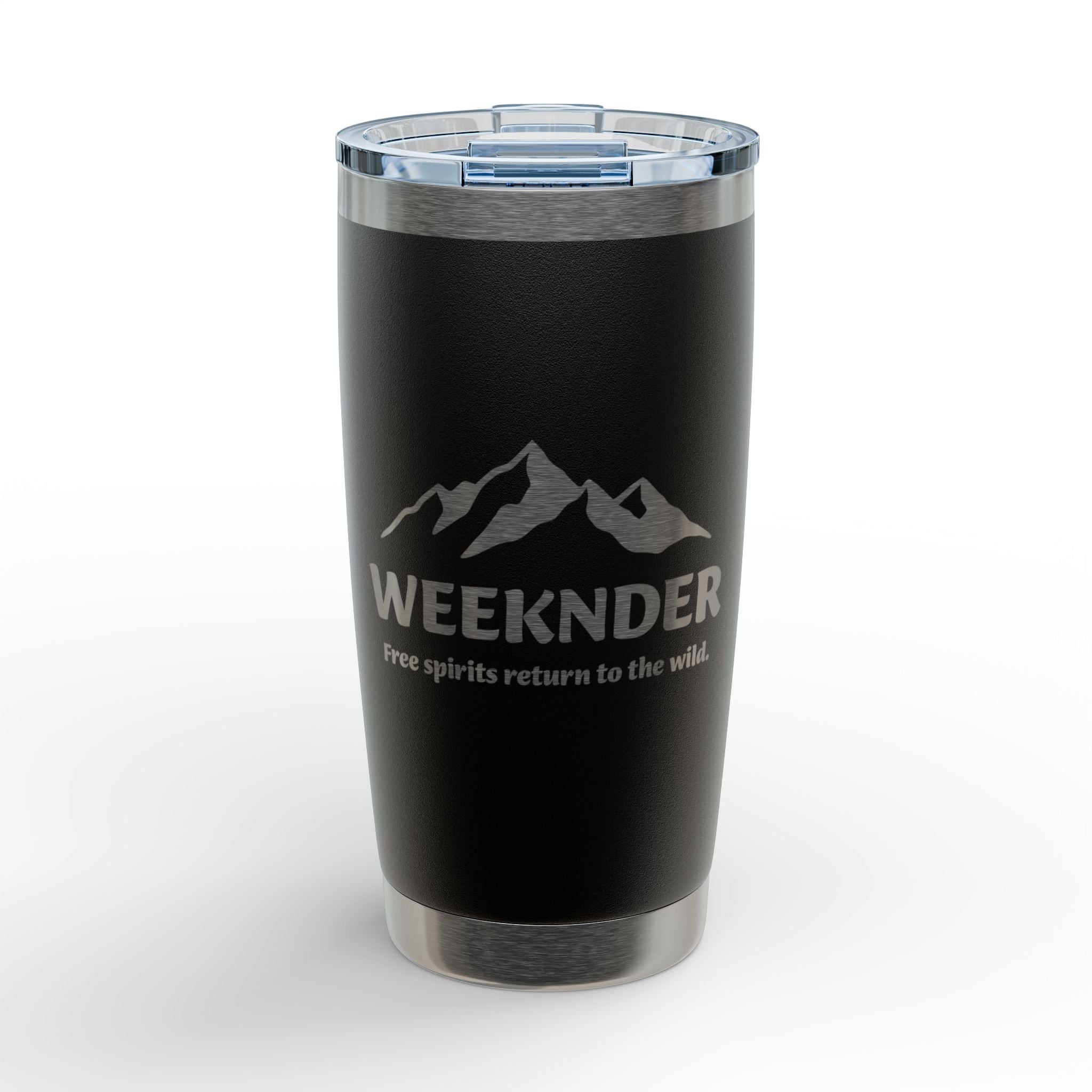 Weeknder Mountain Travel Cup - 20oz Engraved Tumbler