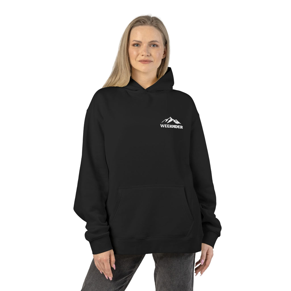 Explorer Mountain Hoodie — Relaxed Outdoor Graphic Hoodie