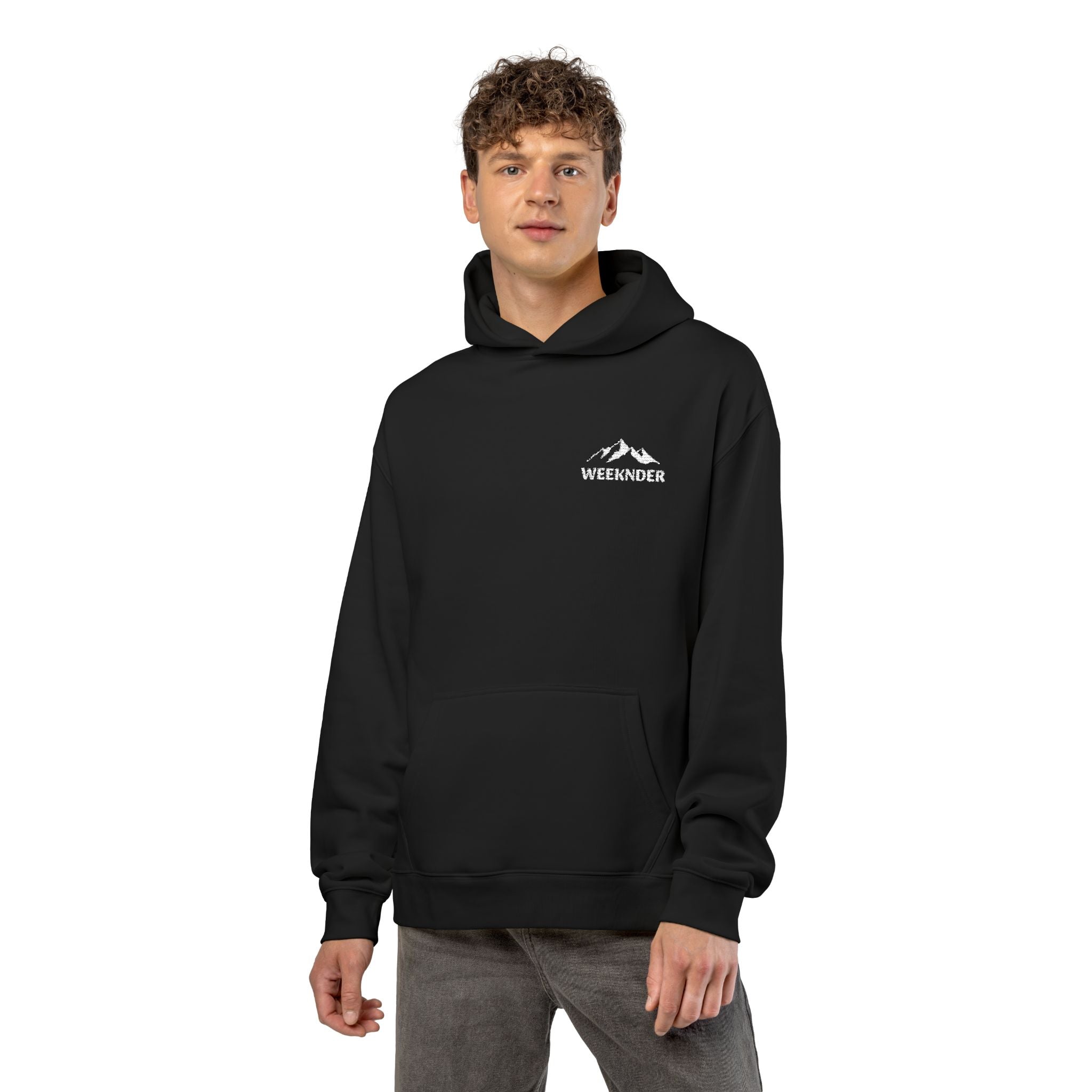 Explorer Mountain Hoodie — Relaxed Outdoor Graphic Hoodie